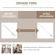 thumbnail image 3 of 1pc Retractable Barbecue Fork Stainless Steel Fork Long Handle Fork (Silver), 3 of 3