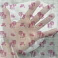 thumbnail image 3 of Love Tulle Curtains with Rod Pocket, Pink Hearts and Pony Horse Girls Design Toy Animal Cartoon, Sheer Drape for Wedding Party 2 Panels, 7 Sizes, Hot Pink White, by Ambesonne, 3 of 3