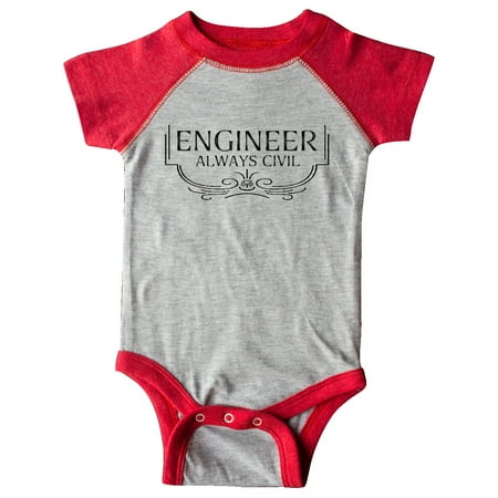 

Inktastic Always Civil Civil Engineer Gift Baby Boy or Baby Girl Bodysuit