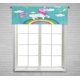 thumbnail image 1 of Cortina de Ventana ABPHQTO Hada Unicornio Arco Iris 45x130 cm, 1 of 1