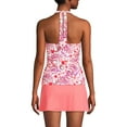 thumbnail image 2 of Lands' End Women's D-Cup Chlorine Resistant Square Neck Halter Tankini Swimsuit Top, 2 of 3