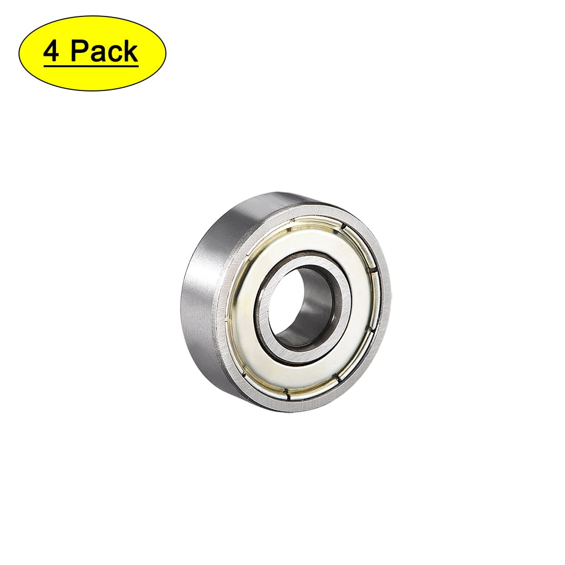 Pack of 2 Carbon Steel uxcell 6002-2RS Ball Bearing 15mm x 32mm x 9mm Double Sealed 180102 Deep Groove Bearings
