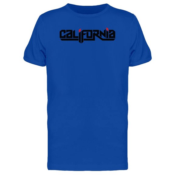 California Typography City Tee Men's -Image by Shutterstock