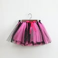 thumbnail image 3 of Elainilye Fashion Toddler Girls Tutu Skirt Cute Multicolour Net Yarn Princess Skirt Multi-color Bow Skirt, Sizes 2-10Y,Pink, 3 of 4