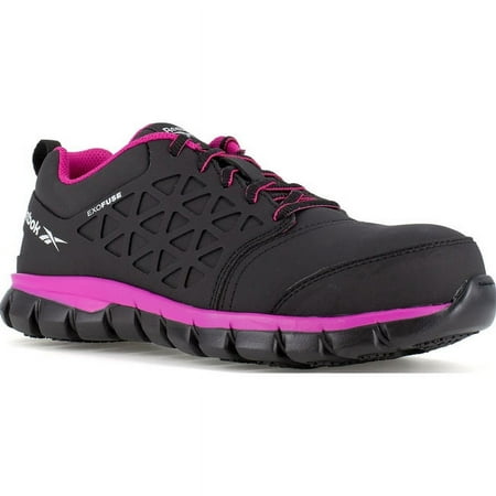 Reebok Sublite Cushion Work Women's Composite Toe Electrical Hazard Athletic Work Shoe Size 10(W)