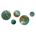 thumbnail image 2 of Designart "Mediterranean Sunshine III" Abstract Painting Metal Wall Art Set of 5 Piece, 2 of 5