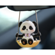 thumbnail image 3 of Adorno colgante de panda oscilante para coche, colgante para espejo de coche, decoración Interior de coche, accesorios para coche, 3 of 4