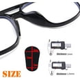 thumbnail image 5 of 10Pairs Nose Pad, Non-Slip Silicone Glasses Nosepad, Thin Eyeglass Nose Pads for Glasses Sunglasses(1.5mm,Clear), 5 of 8