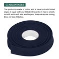 thumbnail image 3 of Uxcell 3/4 Inch Double Fold Bias Tape Polyester Continuous Bulk Bias Tape for Sewing Seaming Quilting Hemming Binding Crafts (Navy Blue 10 Yards), 3 of 7