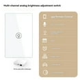 thumbnail image 3 of Tuya Smart ZigBee Multi-Gang Light Dimmer Switch Control Smart Tuya APP Control Works with  Home 1 Way US Plug, 3 of 6