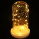 thumbnail image 4 of Lámpara de mesa de cúpula de cristal con luz de noche LED creativa sin batería, 4 of 6