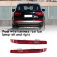 thumbnail image 1 of Gwong Autos Parachoques trasero Luz de reemplazo brillante ABS Lámpara de parada a la izquierda / derecha 4L0945096 4L0945095 para Audi Q7 Versión europea 2009-2015 Gwong 24013835, 1 of 6