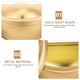 thumbnail image 3 of 2 uds lingote de oro simulado decoración Metal escritorio ornamento lingote de oro caja de caramelo, 3 of 6