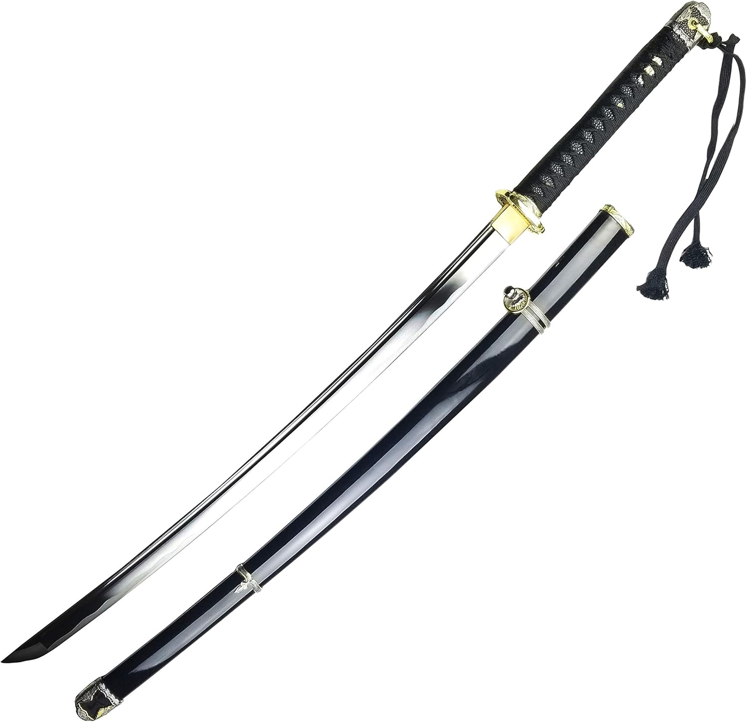 Musha Hand-Forged Display Katana – 1045 Carbon Steel, Full Tang Construction