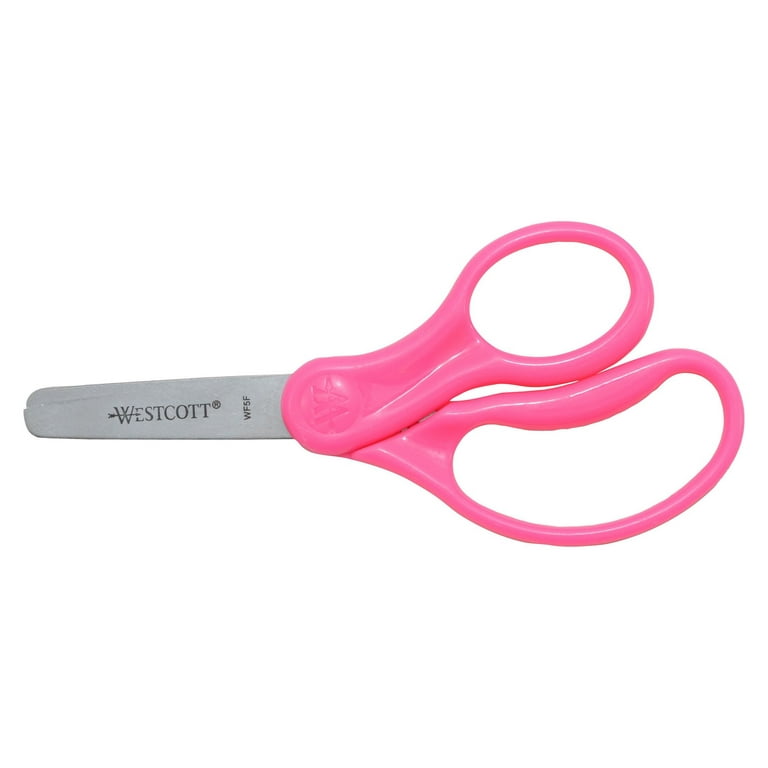 Westcott 5 Blunt Kids' Classroom Scissors, 2 Pack, Assorted Colors