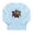 Sky Blue, variant on - Pugs Ninja T Shirt Long Sleeve Infant T Shirt - Long Sleeve Infant T-Shirt