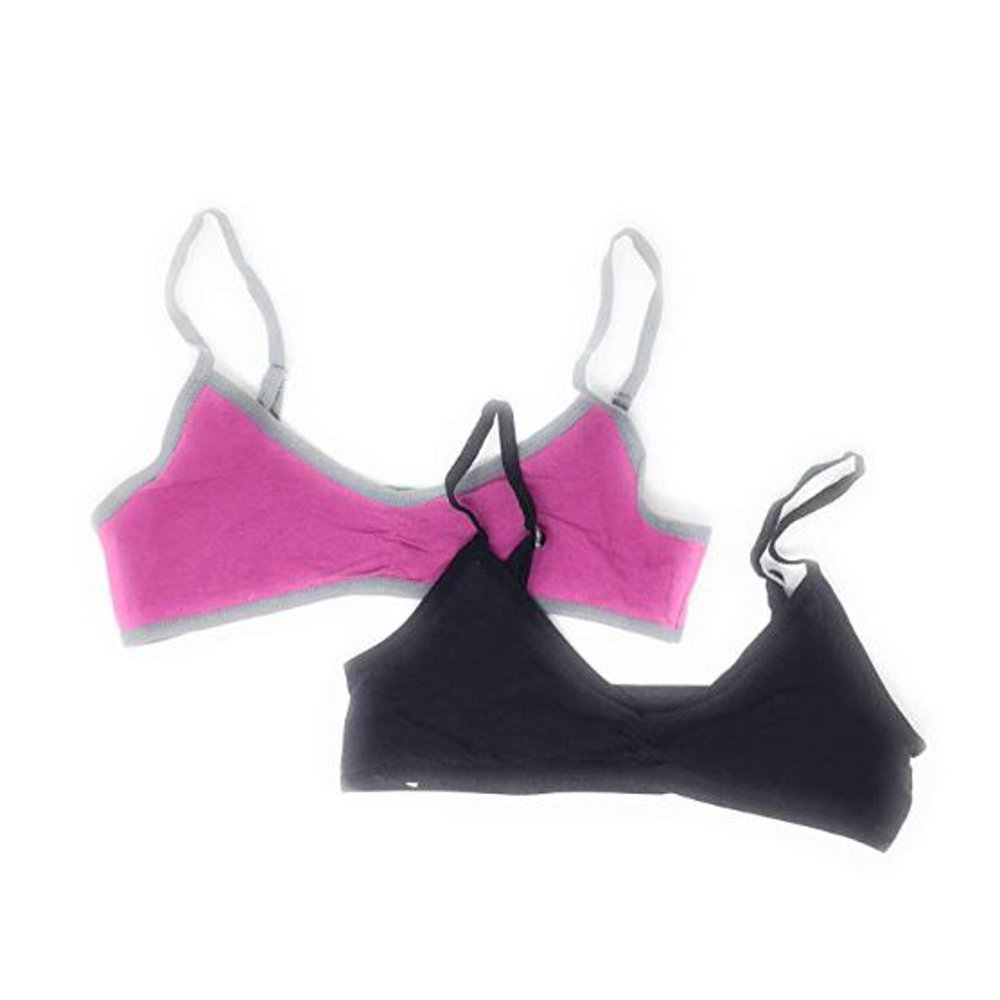 Wunder Girl Girls Adjustable Strap Training Sports Cotton Spandex Bra