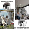 thumbnail image 5 of Ceiling Hook Hanging Chair 360 Rotate Swing Hanger 450kg Swing Suspension Hook For Punching Bag, 5 of 5