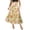 Z67-Multicolour, variant on Skirts for Women Midi Length Plus Size Relaxed Fit Striped Cute Women's Flowy Handkerchief Hemline Midi Skirt