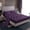 Purple, variant on Feelyou Grey Bohemian Damask Twin Sheet Sets, Tribal Gothic Cat Bedding, 3-Piece