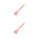 thumbnail image 4 of Injueey Kitchen Turner Long Handle Handheld Spatula Mixing Kitchenware Stirring Food Tools Non-stick Household Restaurant Baking 2piezas, 4 of 6
