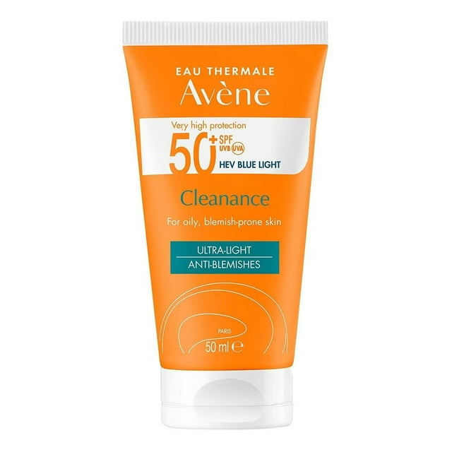 Protector solar Avène TriAsorb FPS 50+ ultraligero para pieles grasas 50 ml