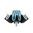 thumbnail image 1 of Soidarity Paraguas de mujer impermeable 3 pliegues portátil al aire libre sol lluvia vinilo reflectante sombrilla 10 costillas protector solar Personal carpas Cielo azul Soidarity OD029055-11, 1 of 6