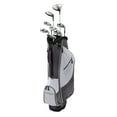 thumbnail image 1 of Wilson Ultra Womens Right Handed Complete Golf Club Set with Cart Bag, Gray/Mint, 1 of 6