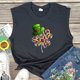 thumbnail image 5 of Camiseta sin mangas de primavera y otoño con cuello redondo suelto informal estampado para mujer Fridja  qr1568, 5 of 5