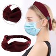 thumbnail image 1 of Mode Femmes Attaches de Cheveux Yoga Course Attaches de Cheveux Sport Exercice Attaches de Cheveux Cheveux Doux, 1 of 2