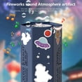 thumbnail image 4 of Children's Fireworks Bubble Machine, Automatic Bubble Blower with Astronaut Stickers, Fun Bubble Toy for Boys and Girls, 4 of 6