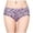 Purple, variant on Women's Panties Women's Fashionable Slim Fit Leopard Print Comfortable Underwear Medium And Low Waisted Women's Triangle Underwear Purple L