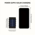 thumbnail image 4 of 2pcs Solar Up And Down Wall Lights, Outdoor Waterproof 8 LEDs Step Light, Solar Fence Lights For Outdoor Yard Garden Lawn Patio Courtyard Fences Driveway Pathway Decoration, 4 of 4