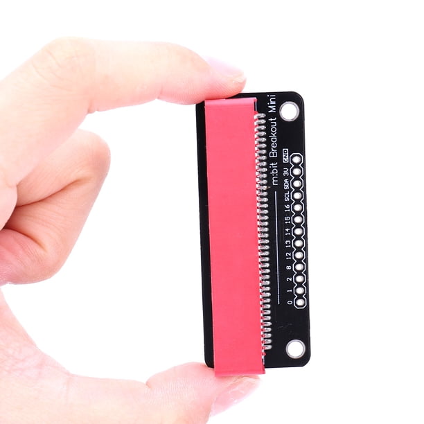 Placas de desarrollo BBC Microbit Placas de expansión Placas adaptadoras Rojas