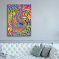 thumbnail image 5 of Epic Graffiti 'Hanging Around Psychedelic Sloth' by Rebecca Wang Art, Acrylic Glass Wall Art, 40"x54", 5 of 8