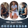 thumbnail image 3 of Rastreador de actividad física para deportes al aire libre Smartwatch QTLLBT IP67, 3 of 8