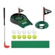 thumbnail image 1 of Juego de Golf, Juego de Mesa para Practicar Putting, Juego de Golf de Oficina con Palos, Pelotas Y Tapete para Interiores Y Exteriores., 1 of 9
