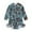 Green, variant on lnmuld Girls Swimsuit Adorable Cartoon Cow Print Long Sleeve Swimsuit for Toddler Girls Summer Beach Play Size:18-24 Months