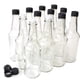 thumbnail image 1 of 12 Botellas de Vidrio para Salsa Casera nicebottles LLBN786644565 Transparentes con Tapones de Rosca Negros Capacidad de 285 ml nicebottles LLBN786644565, 1 of 2