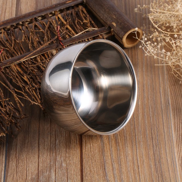 Tazón de Jabón de Afeitar de Acero inoxidable, Organizador de Burbujas, Taza de Jabón de Afeitado, Fácil de Limpiar, Para Todos los Cepillos de Afeitar. Viaje de Tamaña