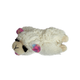 thumbnail image 5 of (3 pack) Multipet Plush Lamb Chop Dog Toy, Small, Pastel Colors, 5 of 6