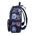 thumbnail image 4 of Eastsport Multi-Function Large Capacity Lafayette St. Backpack Diaper Bag with Bonus Changing Pad, Navy Floral Print, 4 of 10