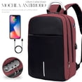 thumbnail image 2 of Mochila Shendy Vendy Impermeable Antirrobo, Mochila De Negocios, 2 of 7