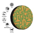 thumbnail image 4 of Naloa Cactus 2 PVC Leather Spare Tire Wheel Cover for Car Truck SUV Camper Trailer Universal Fit many size14 inch, 4 of 6