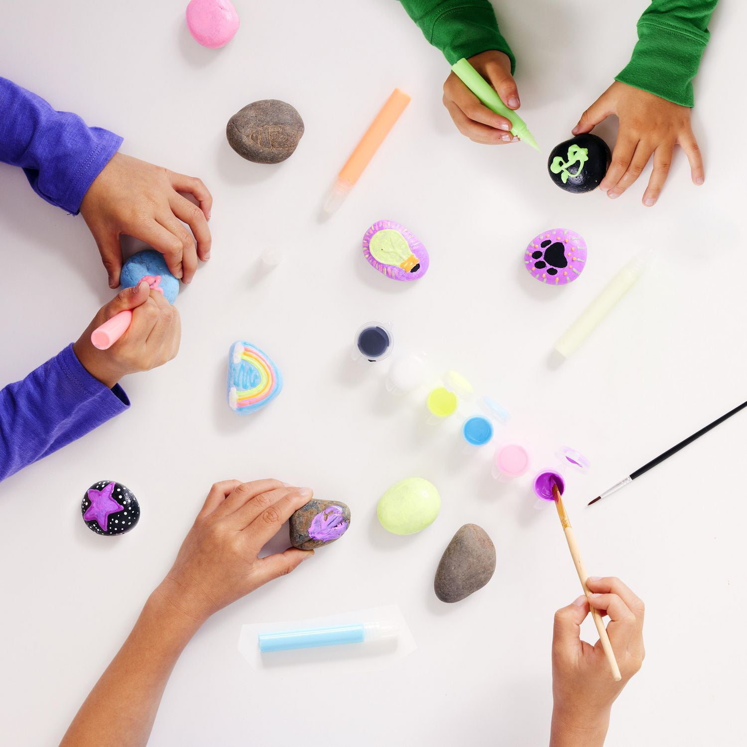 Creativity for Kids Glow in the Dark Rock Painting Kit