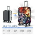 thumbnail image 6 of Anime Demon Slayer Suitcase Cover Elastic Washable Luggage Protector Anti-Scratch Suitcase Cover For Travel Business, 6 of 9