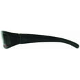 thumbnail image 2 of Global Vision Chicago Padded Riding Glasses (Black Frame/Clear-Smoke Lens), 2 of 2