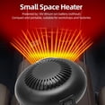 thumbnail image 5 of Battery Operated Heater,For Indoors/Car/Camping - 1500mah Li Portable Space Heater With Anti-Tilt,Quiet Long Heating,Defogging,Fits Golf Cart & Office, 5 of 9