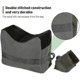 thumbnail image 5 of Bolsas de descanso para tiro para rifles para descanso de armas, caza al aire libre, soporte delantero trasero, soporte para bolsa, soportes para disparos con rifle sin relleno(verde), 5 of 5