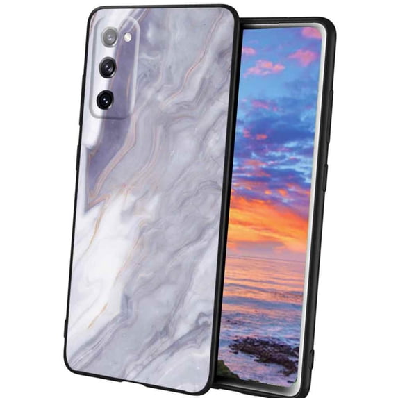Compatible with Samsung Galaxy A02S(US Model) Phone Case, Marble-127 Case Men Women, Flexible Silicone Shockproof Case for Samsung Galaxy A02S(US Model)